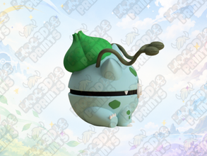 #0001 Bulbasaur Inspired Poké Ball