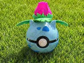 #0002 Ivysaur Inspired Poké Ball