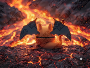 #0006 Charizard Inspired Poké Ball
