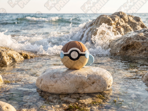 #0007 Squirtle Inspired Poké Ball