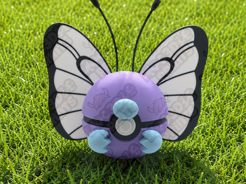#0012 Butterfree Inspired Poké Ball