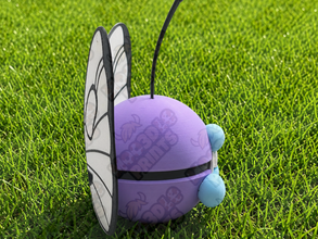 #0010 Caterpie Inspired Poké Ball