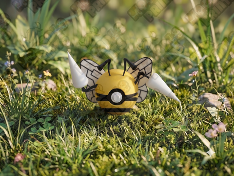 #0015 Beedrill Inspired Poké Ball