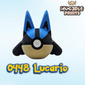 #0448 Lucario 3D Printed Poké Ball | MOO3DLE Prints