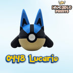 #0448 Lucario 3D Printed Poké Ball | MOO3DLE Prints