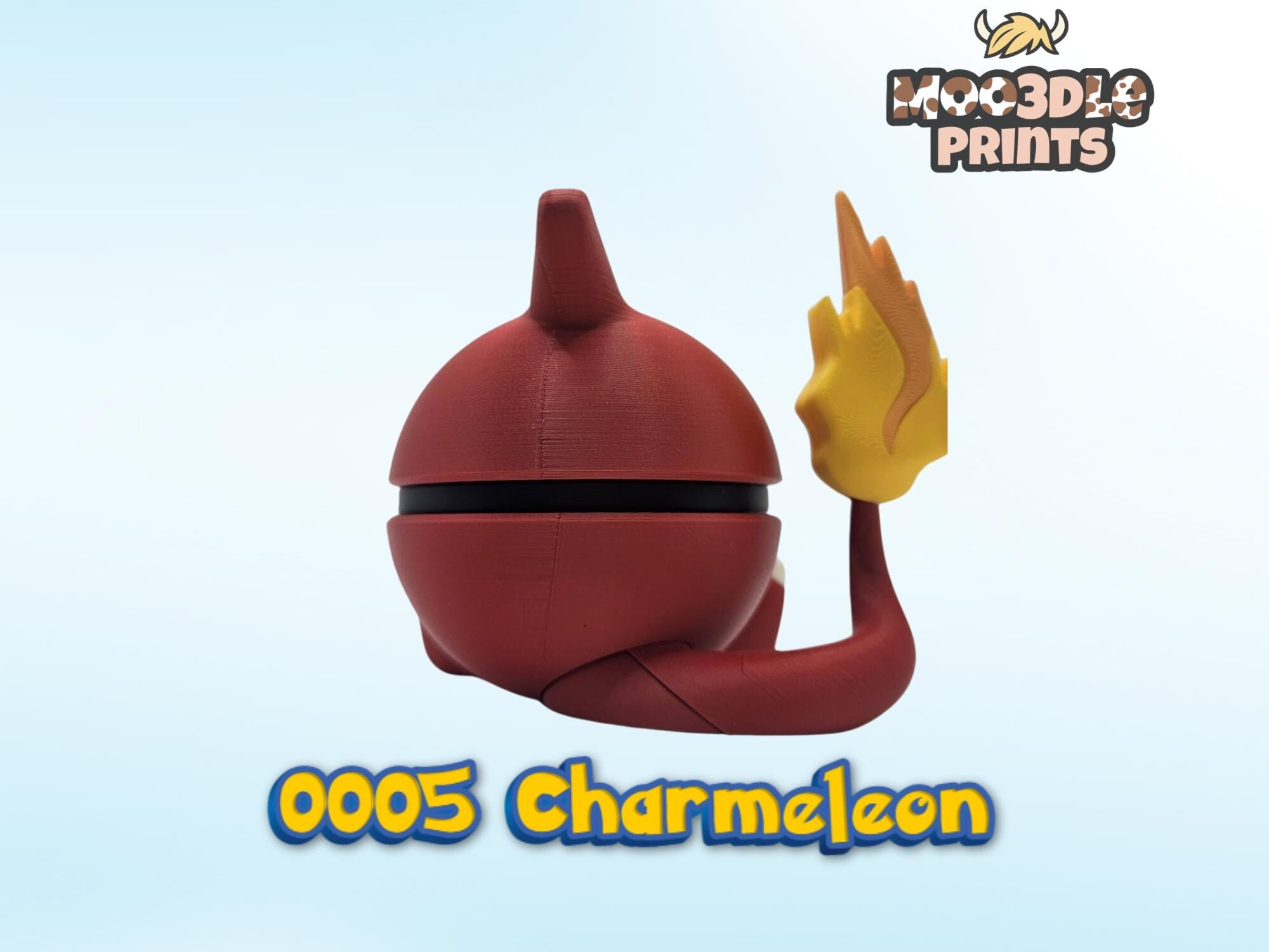 Pokéball 0006 Charizard | Pokémon Inspired 3D Printed Display Figure